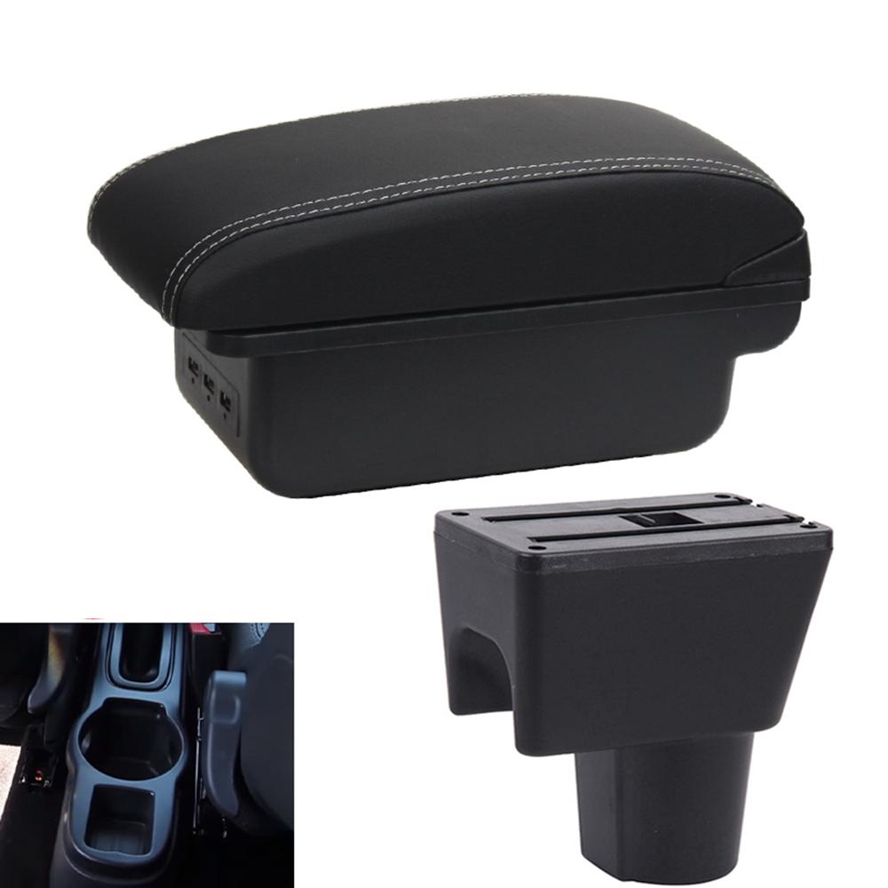 Для Nissan Terrano 3 для Renault Duster Автомобильный подлокотник Renault Oroc Модифицированные аксессуары для хранения Детали интерьера Зарядка через USB