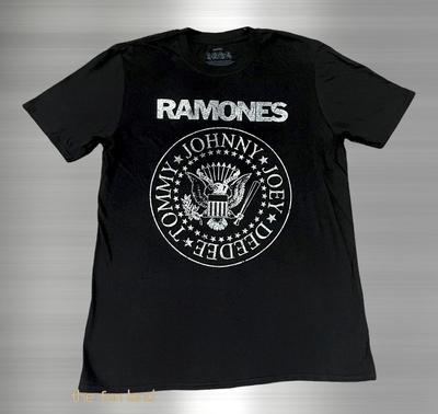 Новая Черная Мужская Винтажная Классическая Унисекс Футболка The Ramones Президентская