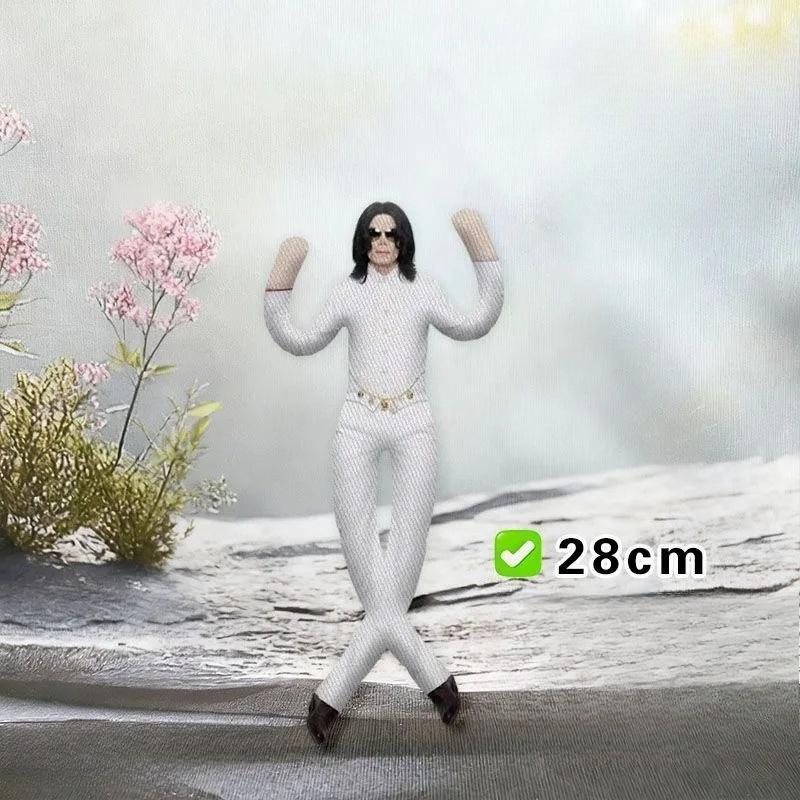 Новый Стиль Майкл Джексон Косплей Реквизит Кукла Плюшевая Набивная Фигурка Куклы Декор Комнаты Абстрактная Сочлененная Подвижная Реквизит Подарок