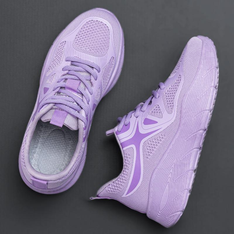 Women Casual Sports Shoes Breathable Lightweight Sneakers Anti-slip Flats Outdoor Running Walking Shoes Female Vulcanized Shoes