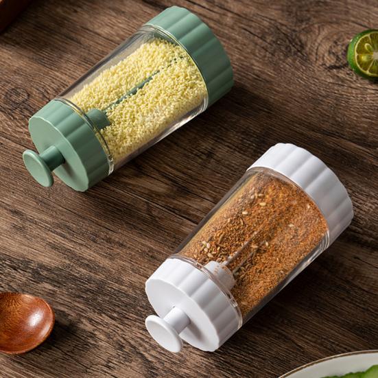 Количественная мельница для соли и перца, многофункциональная регулируемая помола с керамическим сердечником, прозрачная банка для приправ