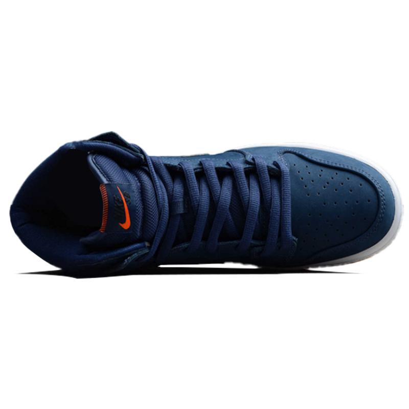 Nike Кеды для скейтборда Sb Dunk High Orange Label Midnight Navy CI2692-401