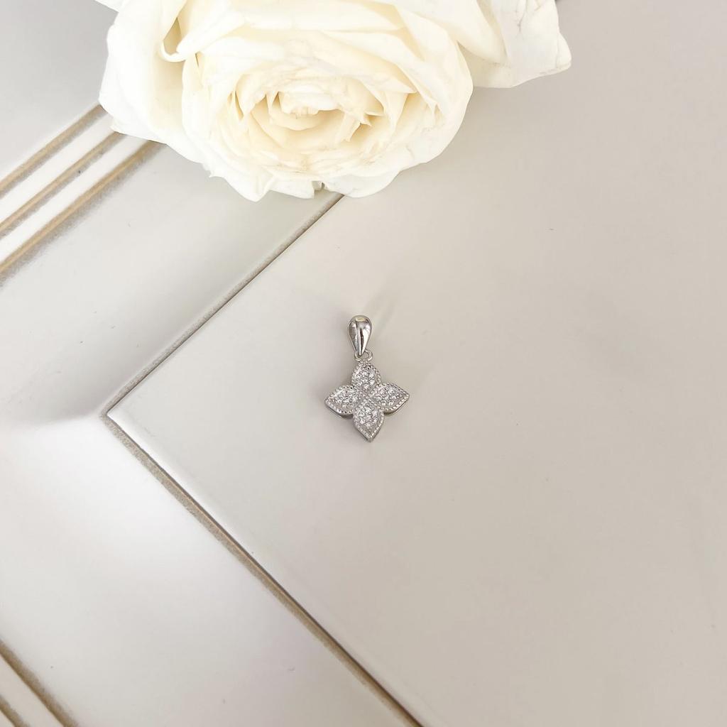 Серебряная подвеска с фианитами (2142553)