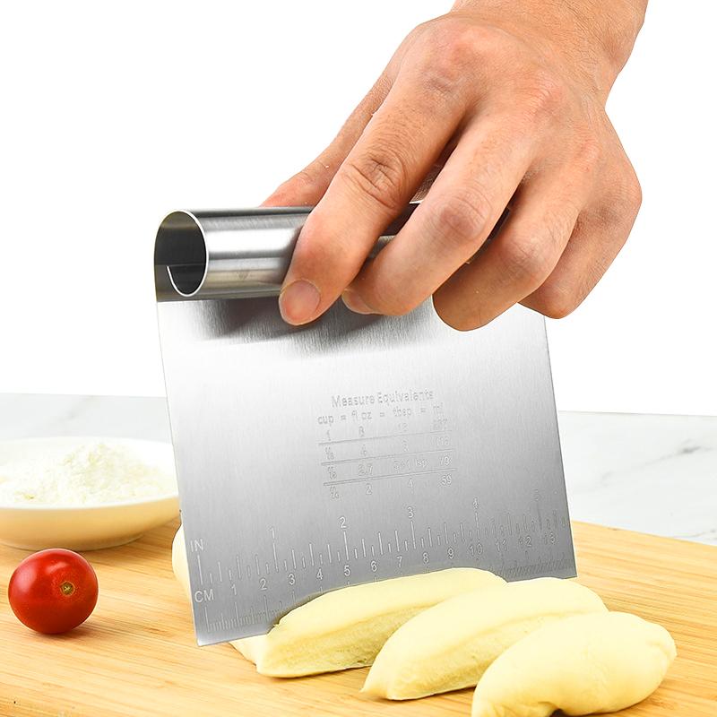 6"/8" скребок для торта из нержавеющей стали, самодельные лопатки для теста, кондитерские лопатки, выравниватели краев для крема, инструменты для украшения торта, аксессуары для выпечки