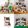 Cute Dog Plush Toy Huskies Animal Soft Stuffed Animal For Teens And Kids