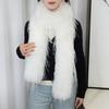Women Scarf Solid Color Thickened Warm Winter Scarf Soft Touch Versatile Long Scarf Versatile Fashion Accessory