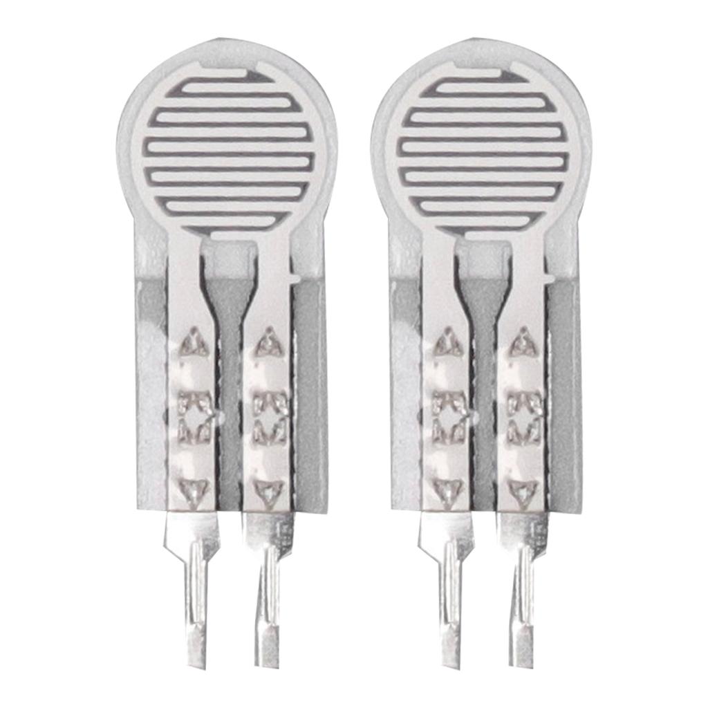 2 шт. Тонкопленочный датчик давления Силочувствительный резистор Резистивный тип Гибкий тензодатчик