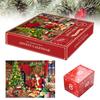 Vibrant Christmas Jigsaw Puzzle Advent Calendar Made From Premium Paper With 1008 Pieces