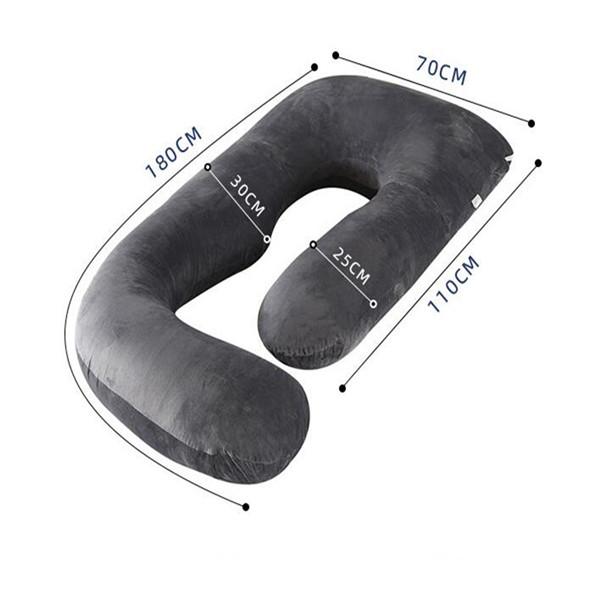 Подушка для беременных, гигантская подушка для беременных, U-образная форма, женские подушки для беременных, боковые шпалы, подушки для постельного белья