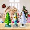Magical Growing Crystal Christmas Paper Tree Christmas Tree Opens Snowflake Paper Tree Decoration DIY Xmas Ornaments