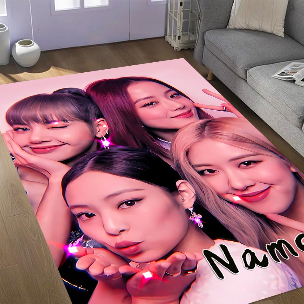 Royal Glamour Squad Customizable Name Floor Mat Suitable for Dormitory Hallway Outdoor Game Room Anti-slip Rug Decorate Offices Spiritual Gift