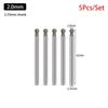 5Pcs 2.35mm Shank Electric Grinder Parts Carve Precision Burring Sanding Drill Bit