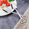 Dessert Spoon Stainless Steel Ice Cream Spoon Cake Spoon Mixing Spoon Creative Tableware