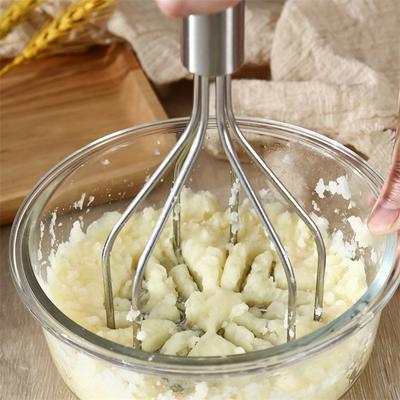 Инструмент для измельчения картофеля на кухне, толкушка для картофеля из нержавеющей стали, ручная машина для измельчения фруктов и овощей под давлением, кухонная дробилка для пищевых продуктов