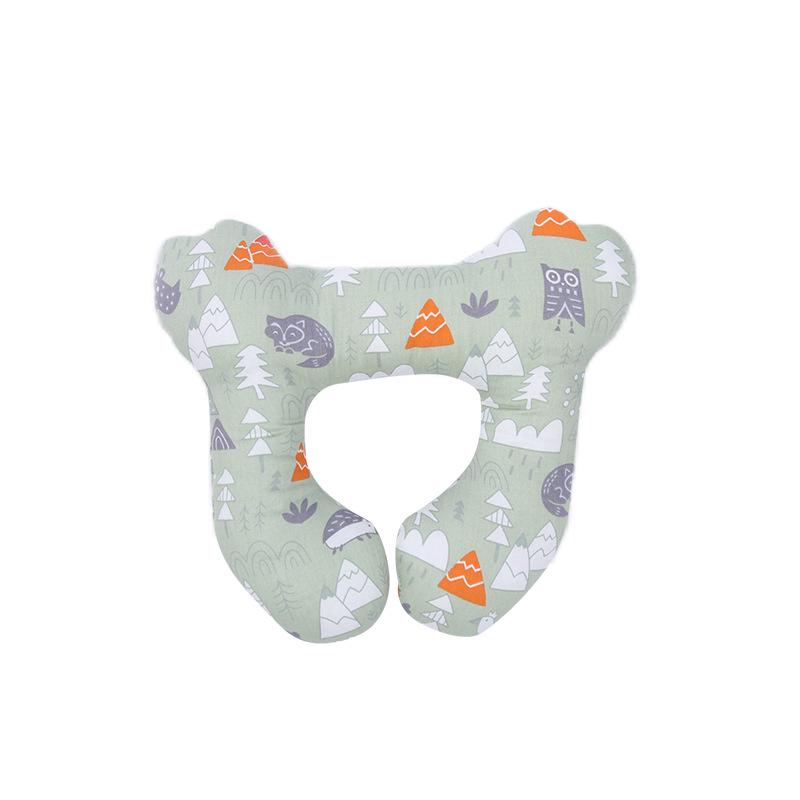 Подушка-поддержка для головы и шеи ребенка - Защита от плоской головы для колясок и автокресел