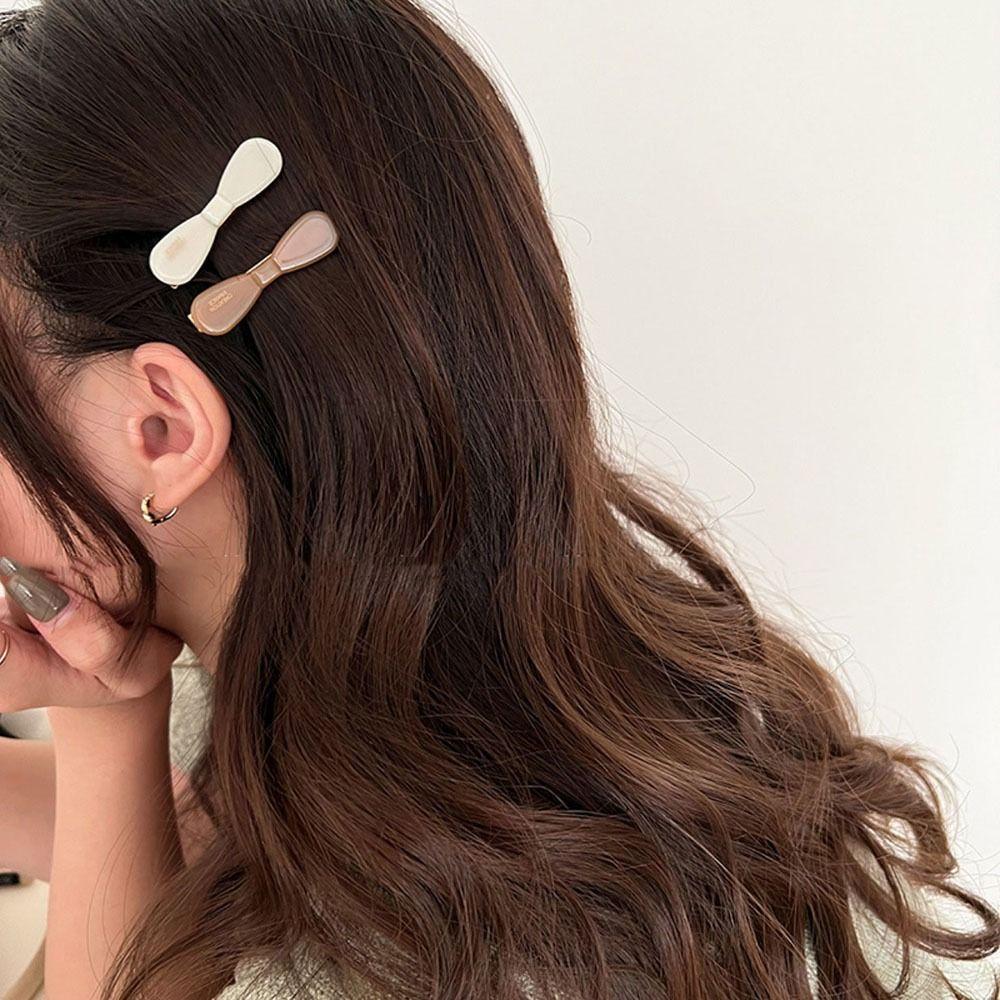 For Girl Duckbill Clip Hair Accessories Bow Hair Clip Korean Style Hairpin Female Barrettes