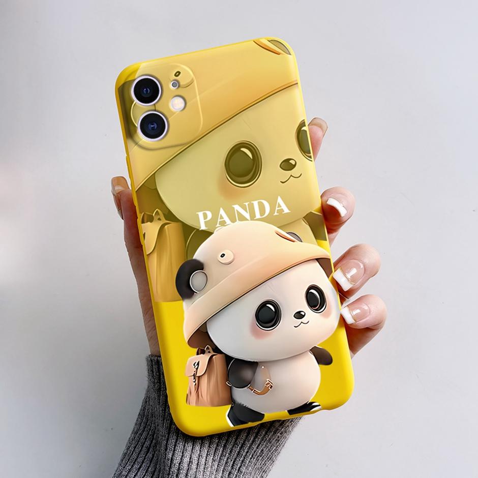 Cartoon Case For iPhone 12 Mini Mobilie Phone Soft Silicone Protective Covers For iPhone 12Mini Shockproof Fashion item Housings