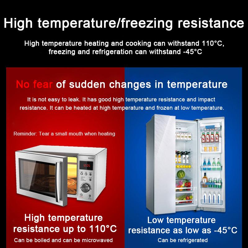 100 шт./лот, вакуумный упаковщик пакетов без резки, портативный запайщик для машины для запечатывания пищевых продуктов, кухонный инструмент, пищевая свежая плита Sous Vide