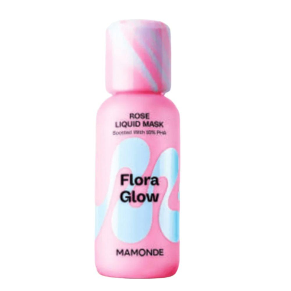 Mamonde Flora Glow Розовая Жидкая Маска Осветляющий и Увлажняющий Уход 80 мл