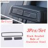 Car Rear Armrest Storage Box Water Cup Frame Decor Cover Trim Accessories For Mercedes Benz A Class W177 A200 A220  - 2024