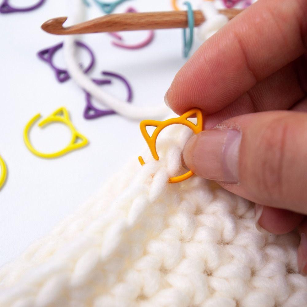 DIY Craft Marker Tools Stitch Lock Sewing Supplies Knitting Markers Crochet Latch Knitting Tools
