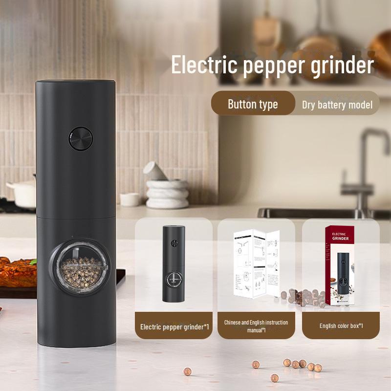 Электрическая мельница для перца KYMQ-32A-H52 для домашней кухни - Бутылка для помола морской соли и черного перца