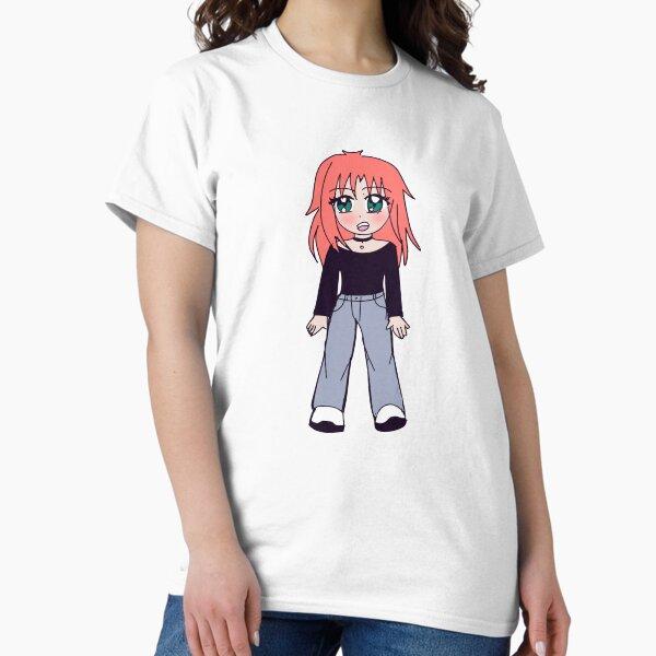 The girl wears gray pants Classic T-Shirt