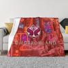 Плед Tomorrowland Бельгийский Фестиваль Электронной Танцевальной Музыки Мягкий Фланелевый Плед Покрывало для Гостиной Пикника Домашнего Дивана