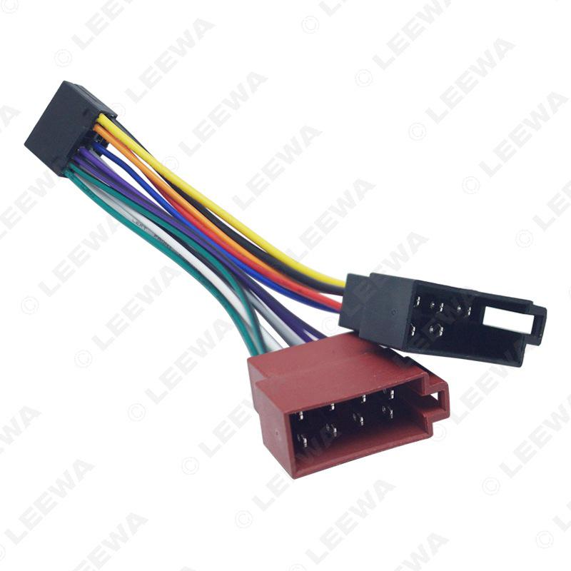 Kenwood PI100 ISO CD-проигрыватель 16-контактный жгут проводов питания и динамиков для автомобильной аудиосистемы