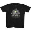 Monster Hunters - Унисекс-Детская футболка с логотипом MHW