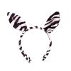 Zebra Hairbands Festive Photo Props Halloween Ear Headbands Party Headpiece Fun Headbands for Music Festivals