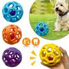 Dog Chew Ball Toy TPR Pets Interactive Training Toys for Small Large Dog Teeth Cleaning Molar Supplies Outdoor Pets Ball Toy