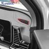 Настоящее мягкое углеволокно для KIA Sportage NQ5 2024 2025 LHD RHD Автомобильная рамка накладка на воздуховод Внутренние аксессуары