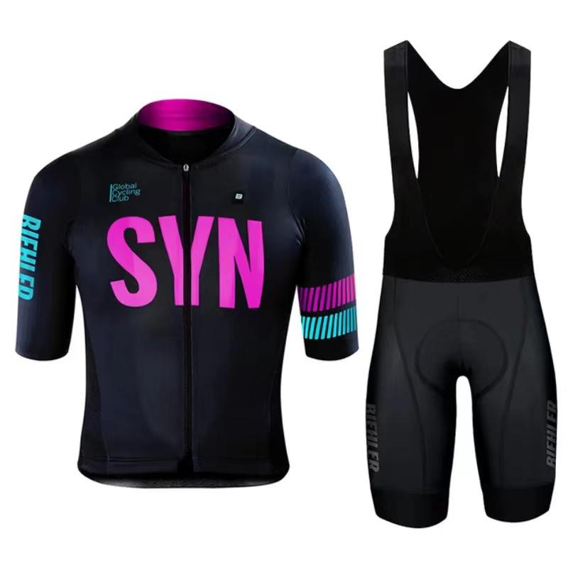 Quick Dry Short Sleeve Men's Cycling Clothing Set Mountain Bike Suit Summer 2025 Ciclismo Ropa Hombre