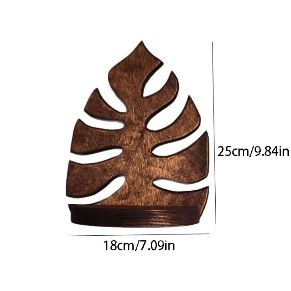 Crafts Wooden Wall Decoration Frame Creative Modern Plant Wall Hanging Wall Mounted Retro Storage Rack Indoor