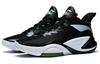 Li Ning Storm 2023 Comfortable Cushioning, Wear Resistant Low top Basketball Shoes Men's Black ABFT021-1