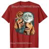 Funny Three Cocker Spaniel Moon Tshirts Men Womens Fashion Casual Tshirt 100 Cotton Loose Oversized Dog Lover T Shirt