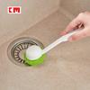 Nonstick Pan Scrubber With Pp Handle And Sponge For Dishwashing Tool