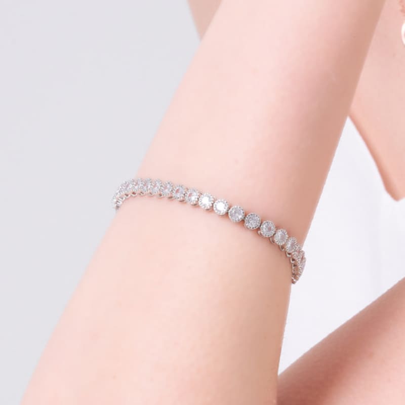 ELLE Jewelry Twinkle Классический теннисный браслет ELBRBB105