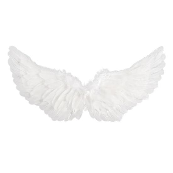 Handmade Angel Wings Creative White Feather Wings Cosplay Little Wings Props for Halloween Parties Festivals
