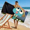 Nicole Watterson Print Beach Towel, Large Soft Quick Dry Towel for Beach Camping Swimming