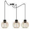 Modern wooden LED ceiling pendant lamp