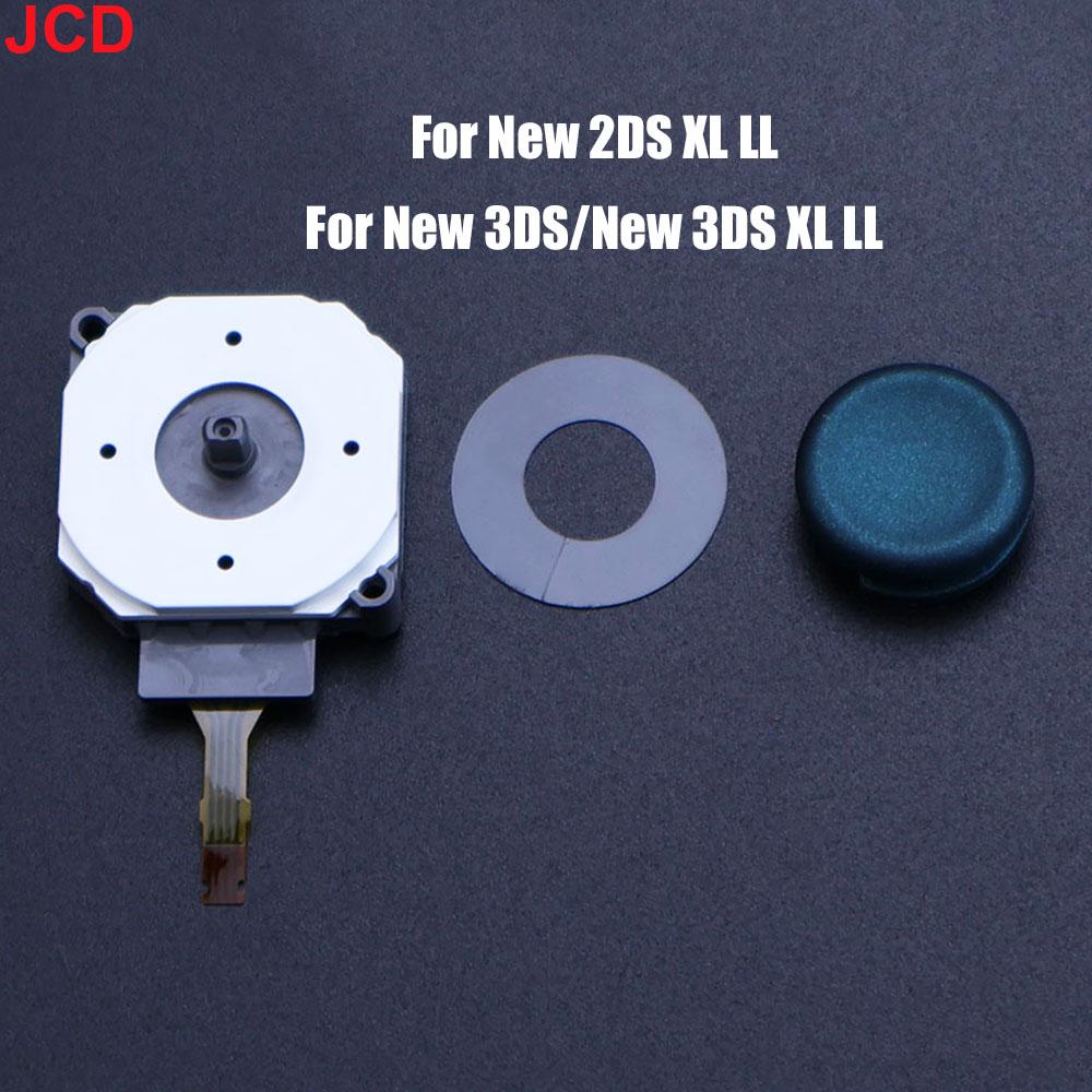 JCD 1set For 3DS 3DSXL 3DSLL Controller Analog Dust Ring PAD Rocker Stick Cap For New 2DS 3DS LLXL 3D Thumbstick Joystick Button