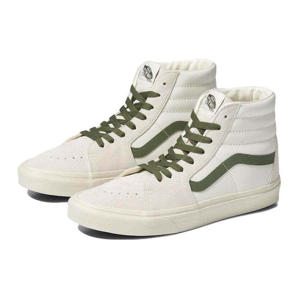 Vans Sk8-Hi Vintage Pop - кроссовки унисекс Marshmallow Turtledove белые VN0A4BVTR2S