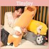 Cute Cartoon Shiba Inu Husky Long Hugging Pillow Soft Plush Dog Bed Pillows For Girls Gift 70cm 90cm 1.1m