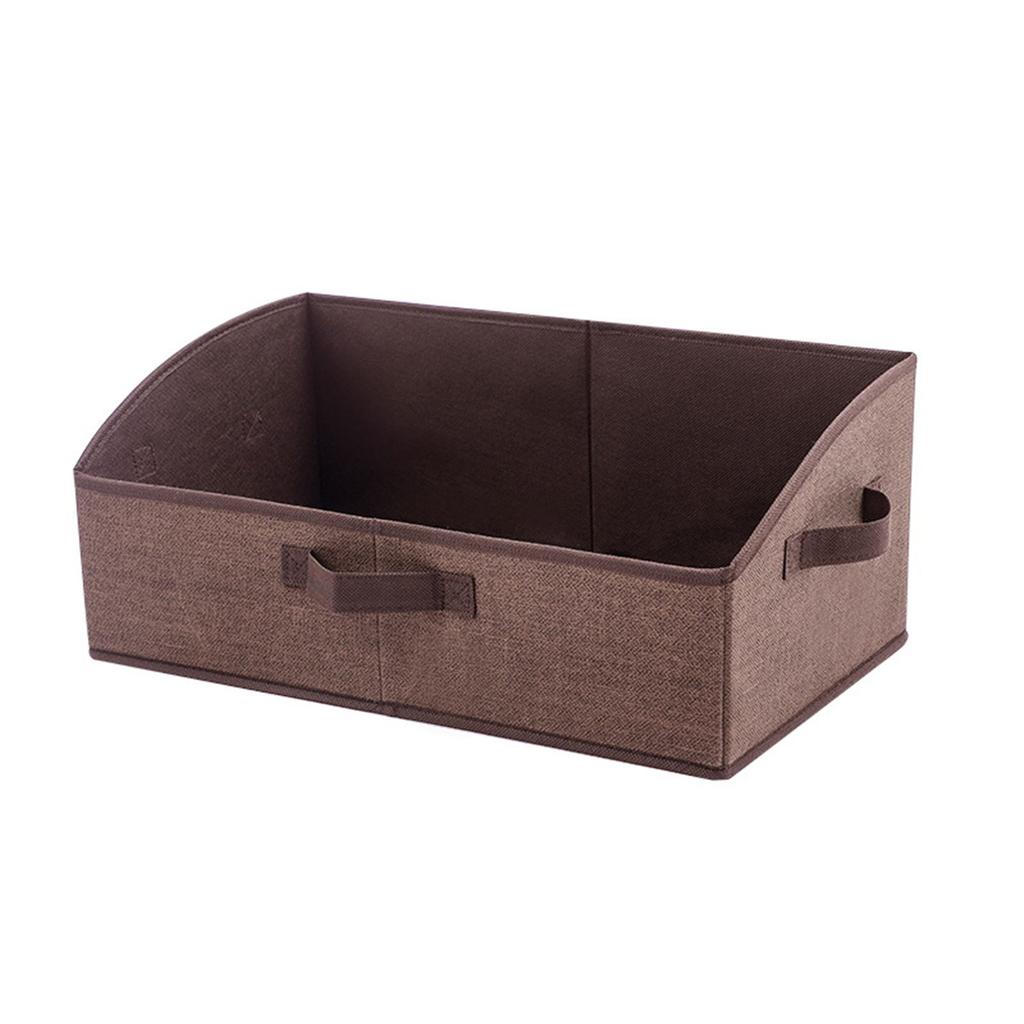 Контейнеры для хранения в шкафу для полок Трапециевидный контейнер для хранения Органайзер для полок шкафа для одежды, игрушек, полотенец, книг, детской одежды