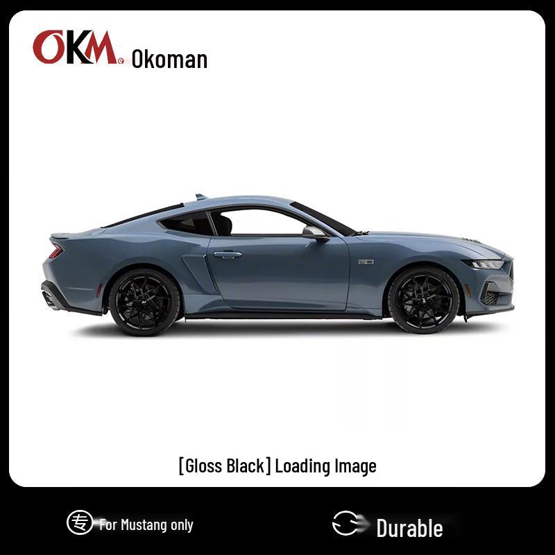 Ford Mustang 2024 Side Air Intake Mod & S650 Rear Spoiler Decal