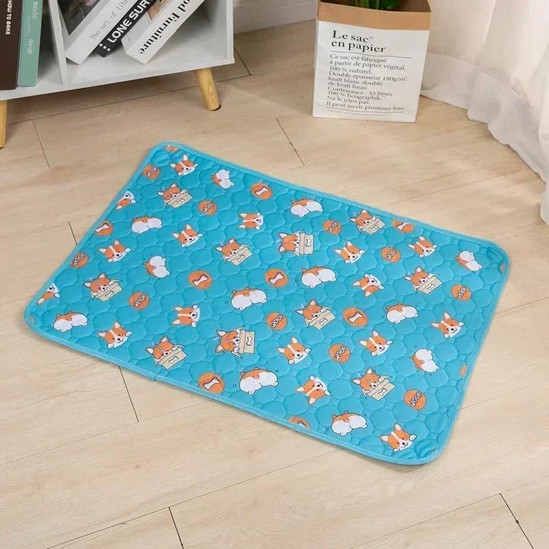 Eco-Friendly Washable Dog Pee Pads, Non-Slip Reusable Puppy Training Mats for Beds & Car Seats, Premium Pet Supplies