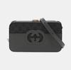 [Pre-Owned] Jumbo GG Hollow Interlocking Double G Leather Shoulder Tote Crossbody Bag - Excellent #1U8L3HB