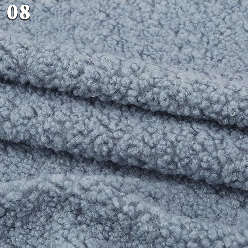 50*160cm Faux Sheep Curly Faux Wool Fur Fabric Turkish Warm Lamb Fleece Fabric For Sewing Clothing Lining Diy Winter Coat Bag